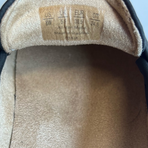 SOUL Naturalizer Nubuck Josie Platform Wedge Loafers Size 8M Superb Barely Worn - Picture 14 of 16